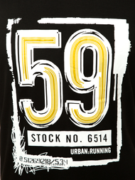 T-Shirt męski bez rękawów czarny OZONEE JS/KS2097