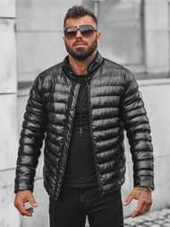 Куртка чоловіча Чорна OZONEE O/9026Z