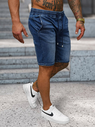 Spodenki męskie jeansowe niebieskie OZONEE NB/MP0314B