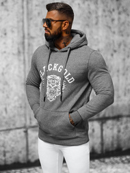 Толстовка чоловіча графіт OZONEE NB/MF2007