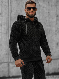 Спортивний костюм чоловічій Чорний OZONEE O/3A133/A135