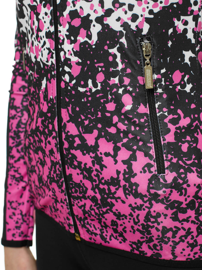 Komplet sportowy dwuczęściowy jasno-różowy OZONEE O/20401