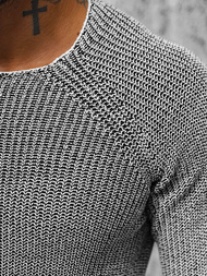 Sweter męski szary OZONEE L/2492