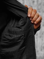 Kurtka męska czarna OZONEE JS/84M3002/392