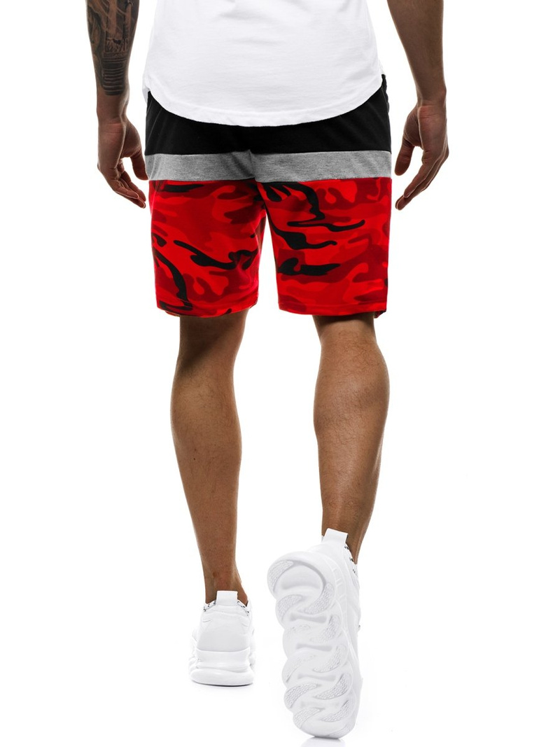 Spodenki męskie czerwone OZONEE JS/KK300157