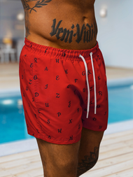 Шорти для плавання чоловічі червонi OZONEE O/MTK3218