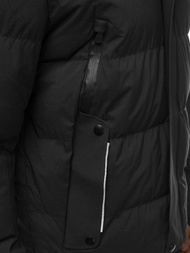 Kurtka zimowa męska czarna OZONEE JS/J1901