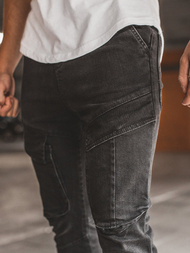 Штани чоловічі джоггери Чорнi OZONEE G/1067