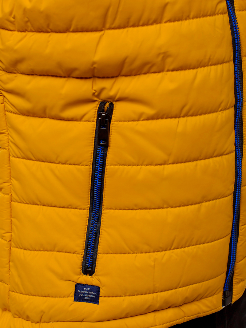 Безрукавка чоловіча Жовта OZONEE N/6102Z