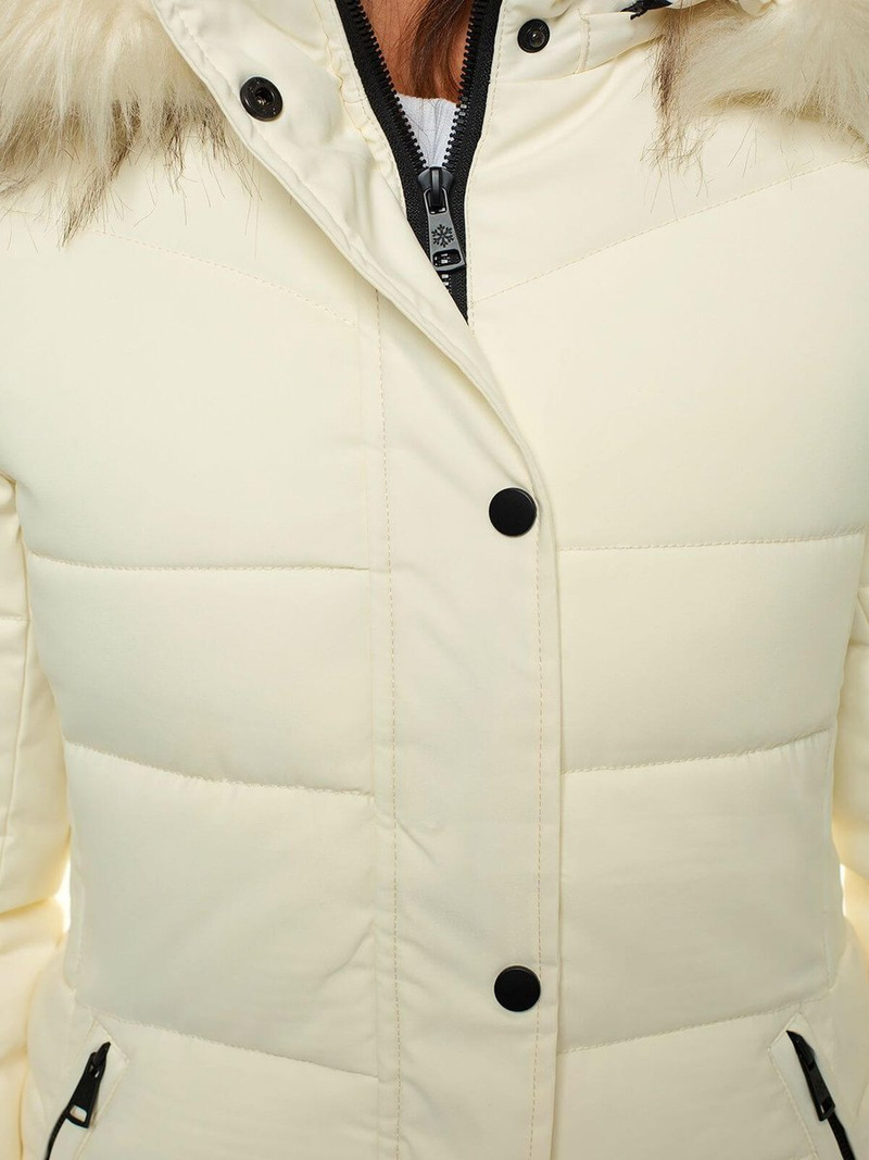 Куртка жіноча Кремова OZONEE O/M202/10