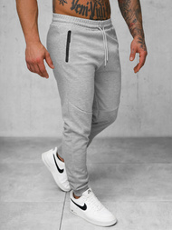 Spodnie dresowe męskie szare OZONEE JS/15K1818/2