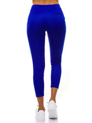 Legginsy damskie niebieskie OZONEE JS/1026/B9