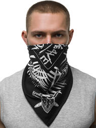 Bandana męska czarna OZONEE BND106