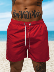 Spodenki kąpielowe męskie czerwone OZONEE JS/XL019/5