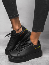 Sneakersy damskie czarne OZONEE T/126