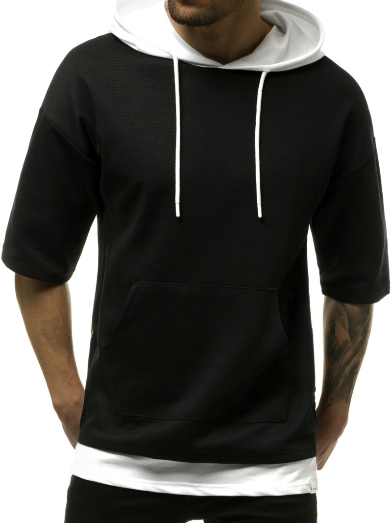 Толстовка чоловіча Чорна OZONEE MACH/1189