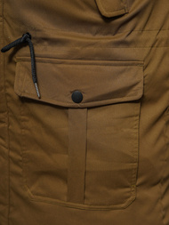 Kurtka zimowa męska camelowa OZONEE JS/22M317/84