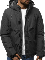 Kurtka zimowa męska grafitowa OZONEE O/9802