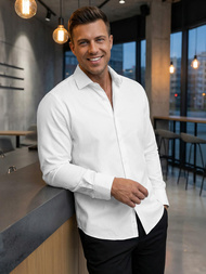 Cорочка чоловіча Бiла OZONEE V/V189