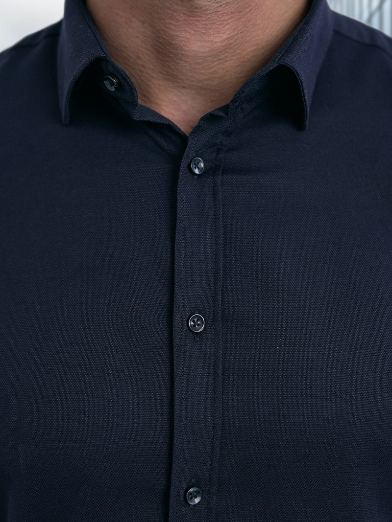 Cорочка чоловіча tемно-cиня OZONEE V/V188Z