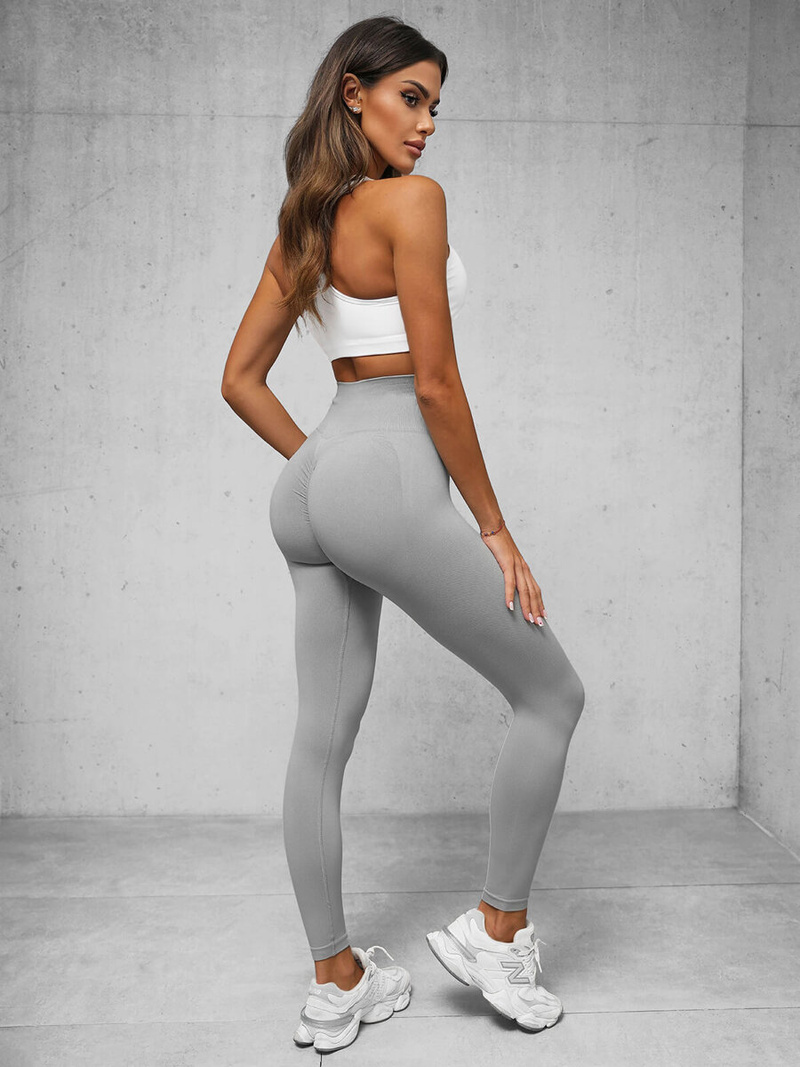 Legginsy damskie szare OZONEE O/SY2325