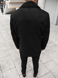 Płaszcz męski czarny OZONEE JS/79M3143Z