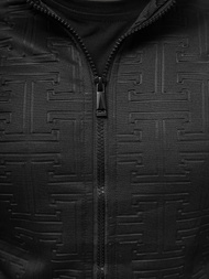 Komplet dresowy męski czarny OZONEE O/3A163