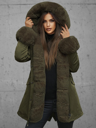 Куртка жіноча Зелена OZONEE JS/16M9062/136