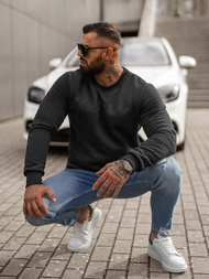 Bluza męska czarna OZONEE JS/8B1360/3