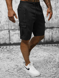 Шорти Чоловічі Чорнi OZONEE JS/8K1127/3