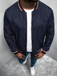 Kurtka przejściowa męska bomberka granatowa OZONEE JS/M10290