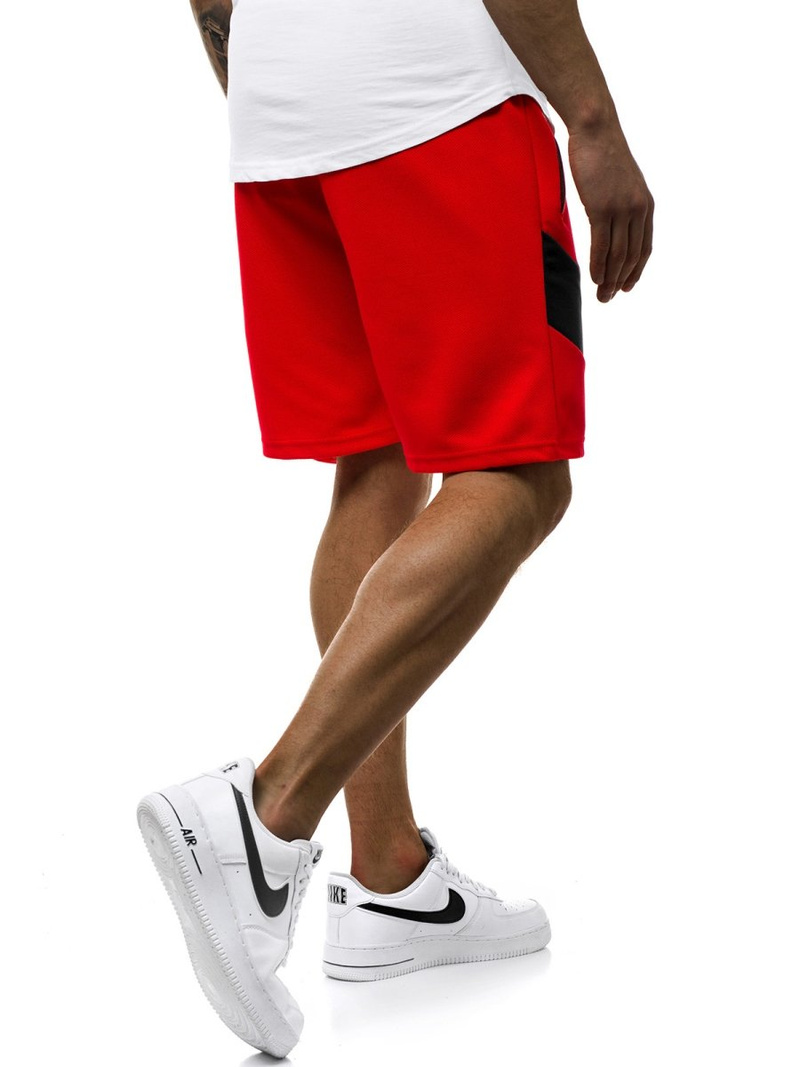 Spodenki męskie czerwone OZONEE JS/KS2515