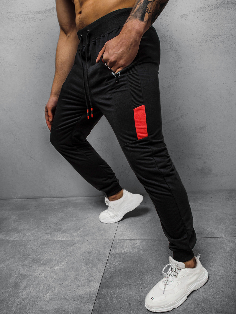 Штани спортивні чоловічі Чорнi OZONEE JS/68K10209