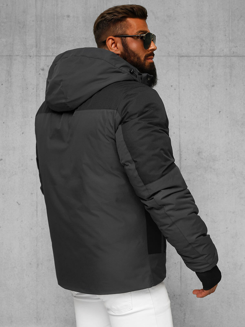 Куртка чоловіча графіт OZONEE JS/91M9902/105Z