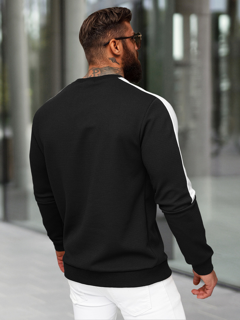 Толстовка Чоловіча Чорна OZONEE O/P2033Z