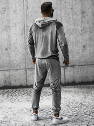 Спортивний костюм чоловічій ciрий OZONEE O/D7517