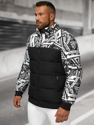 Куртка зимова чоловіча чорна OZONEE JS/31M5025/392