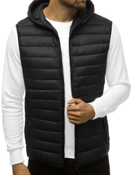 Безрукавка чоловіча Чорна OZONEE JS/HDL88002Z