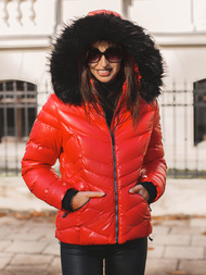 Куртка жіноча Червона OZONEE JS/M23068/2Z