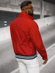 Kurtka męska czerwona OZONEE JS/5M3101/270Z