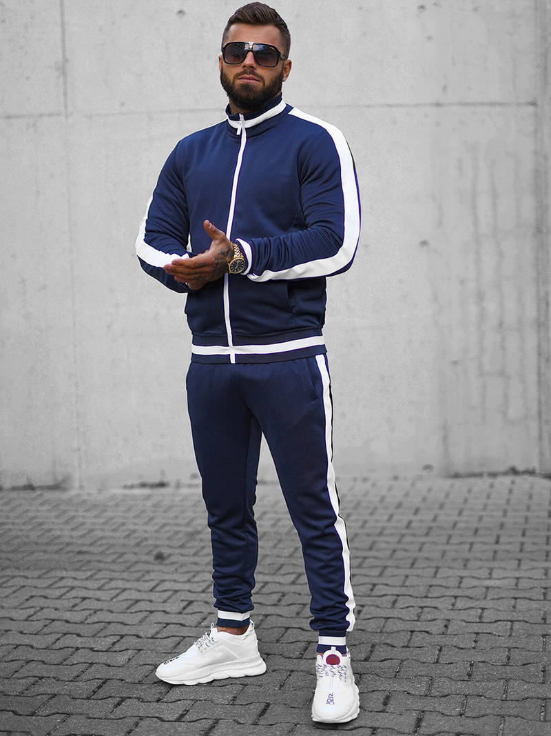 Спортивний костюм чоловічій ультрамариновий OZONEE JS/8C99/25Z