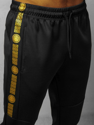 Спортивний костюм чоловічій Бiло-Чорний OZONEE O/HM685Z