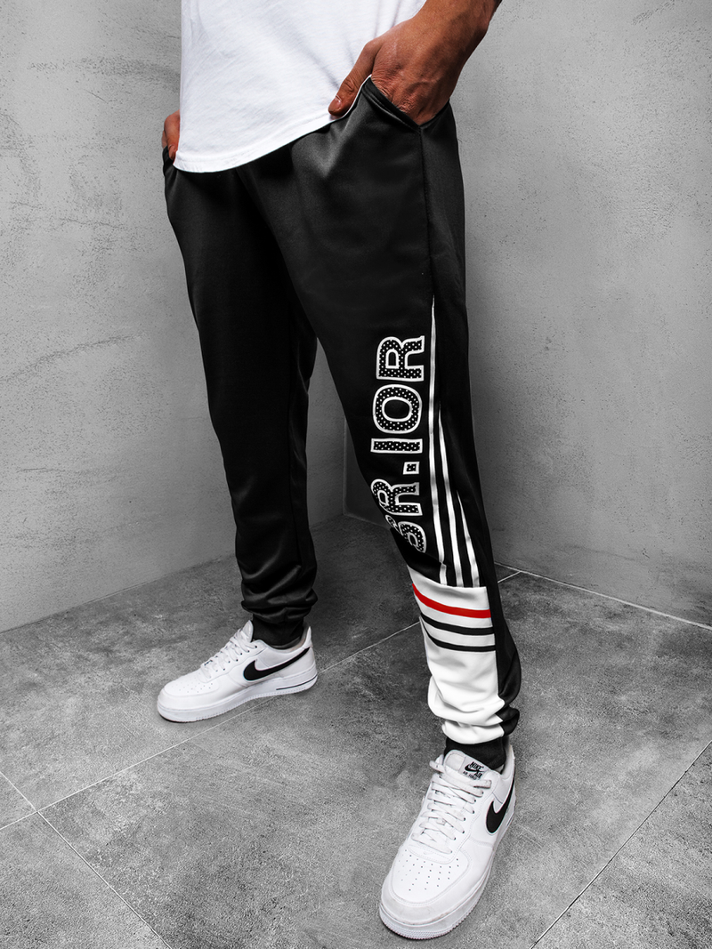 Штани спортивні чоловічі Чорнi OZONEE JS/AM123Z