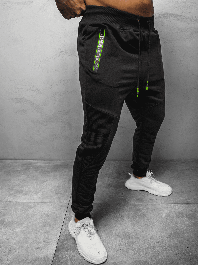 Штани спортивні чоловічі Чорнi OZONEE JS/68K10226