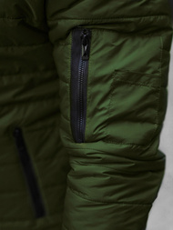 Kurtka bomberka męska zielona OZONEE JS/MY02Z