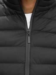 Безрукавка чоловіча Чорна OZONEE JS/M711/392