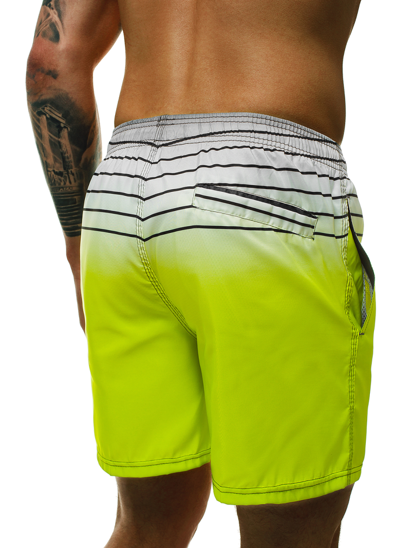 Spodenki kąpielowe męskie zielone OZONEE JS/YW02009-8