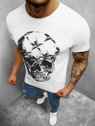 T-Shirt męski biały OZONEE O/1296