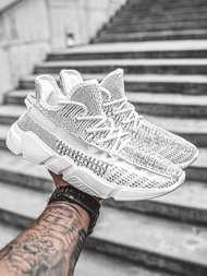 Sneakersy biało-czarne OZONEE O/503