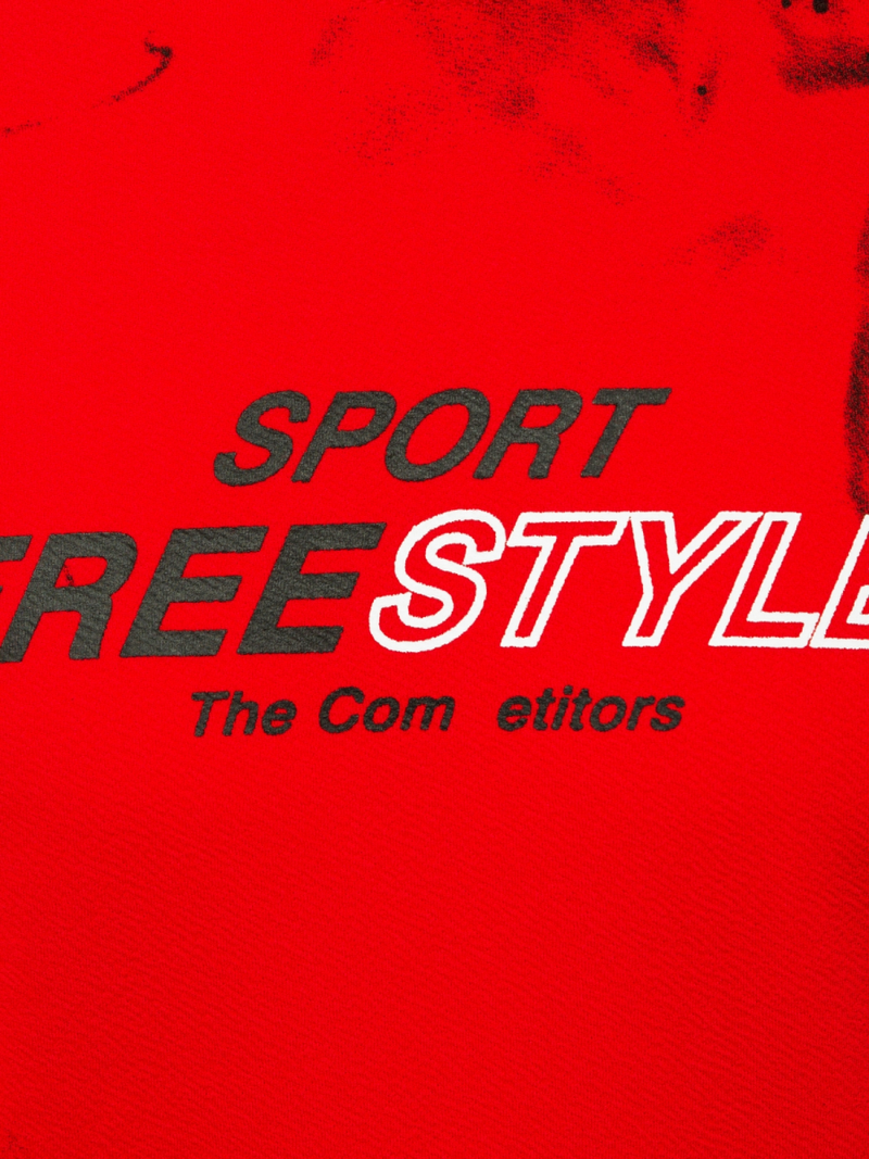 T-Shirt męski czerwony OZONEE JS/SS11003